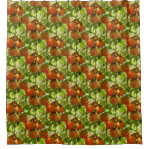 Garden Cherry Tomatoes Nature Pattern 