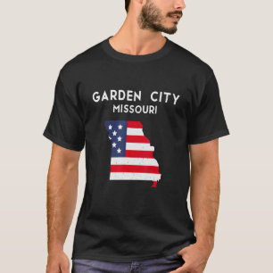 Garden City Missouri USA State America Travel Miss T-Shirt