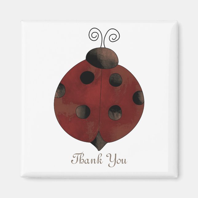 Garden Collection · Ladybug Magnet (Front)