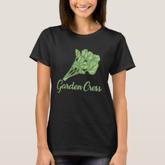 Garden Cress Apparel Edible Herbs Lover T-Shirt