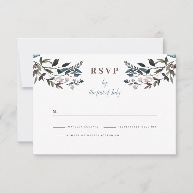 Garden Crest | White Floral Response Wedding (Front)