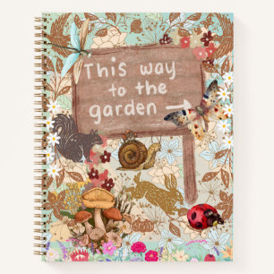 Garden Critters This Way To The Garden Notebook