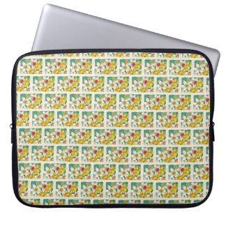 Garden daffodils lap top case