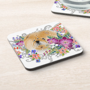 GARDEN DANCE Chow - Coaster set