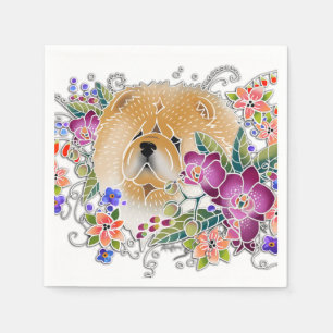 GARDEN DANCE Chow -  Paper napkins