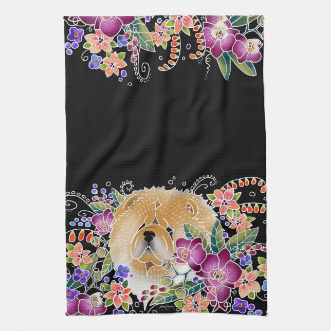 GARDEN DANCE CHOW - Serviettes de cuisine (Vertical)