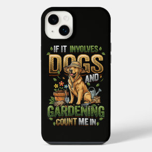 Garden Dog If It Involves Dogs and Gardening iPhone 14 Plus Case