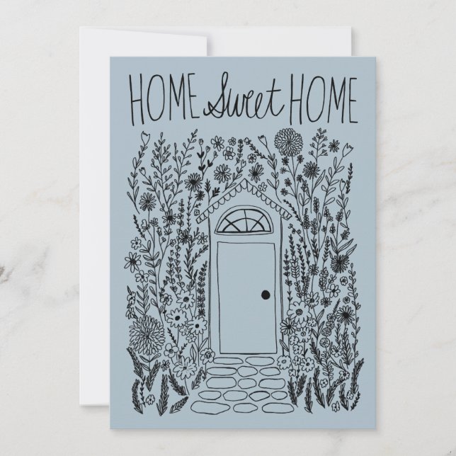 Garden Door New Address Moving Announcement  (Front)