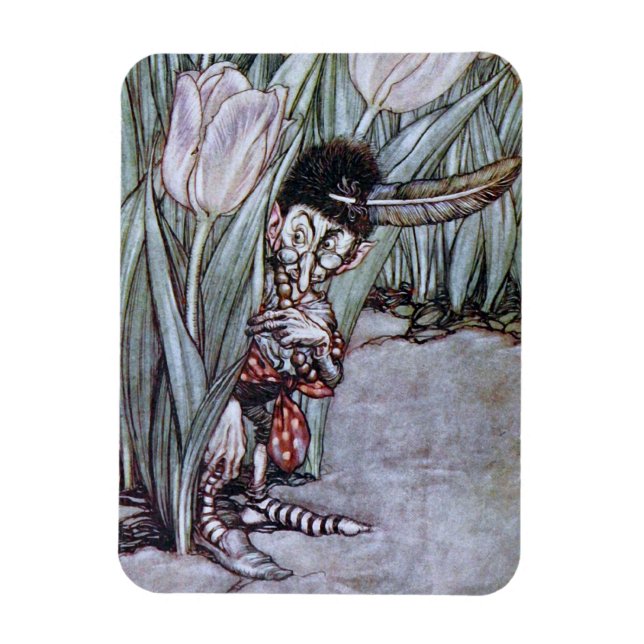Garden Fairy Magnet (Vertical)