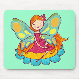 Garden Fairy Mouse Pad