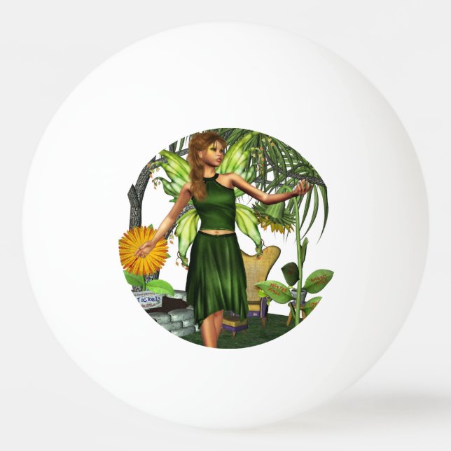 Garden Fairy Ping Pong Ball (Front)