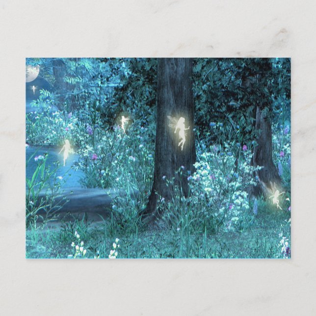 Garden Fairy Postcard (Front)
