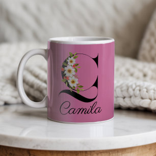 Garden floral pretty name Mug