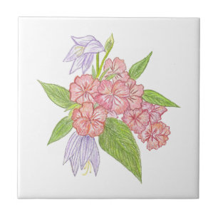 Garden Floral Tile
