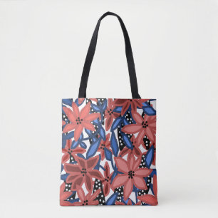 Garden Floral Tropical Design by © Cathy Thompson Tote Bag