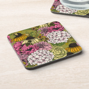 Garden florals 2 coaster