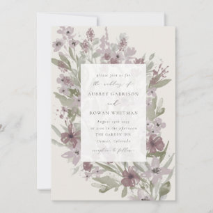 Garden Flourish Invitation