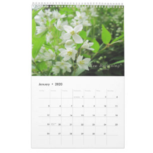 Garden Flower Calendar