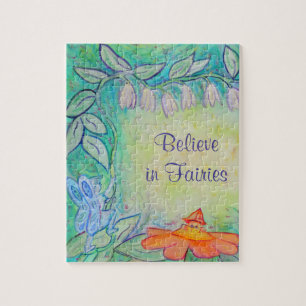 Garden Flower Fairies Art Puzzle with Gift Box