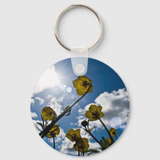 GARDEN FLOWER KEYCHAIN (Front)