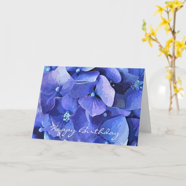 GARDEN FLOWERS CARD (Yellow Flower)