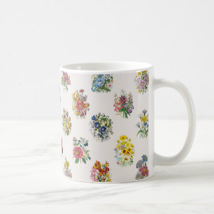 Garden flowers coffee mug