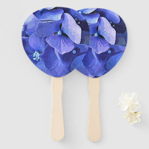 GARDEN FLOWERS HAND FAN