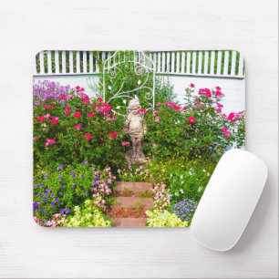 Garden Flowers Mouse Pad