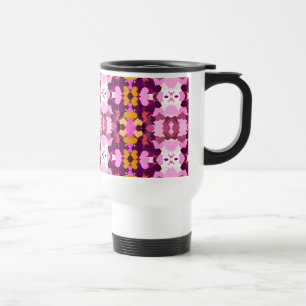 GARDEN FLOWERS TRAVEL MUG