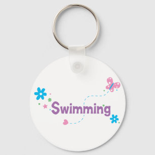 Garden Flutter Swimming Keychain