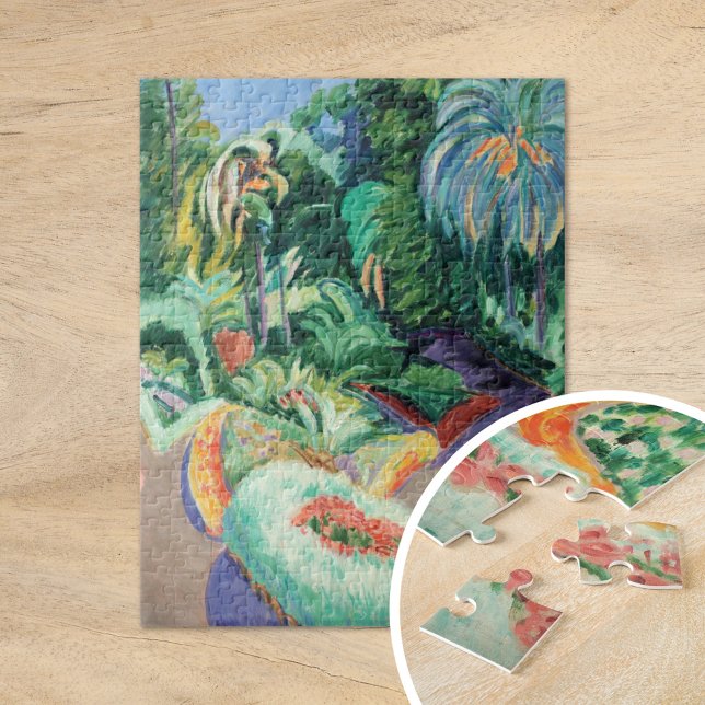 Garden | Francisco Iturrino Jigsaw Puzzle (Creator Uploaded)