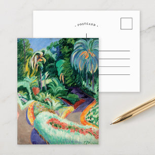 Garden Francisco Iturrino Postcard