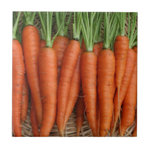 Garden Fresh Heirloom Carrots Tile