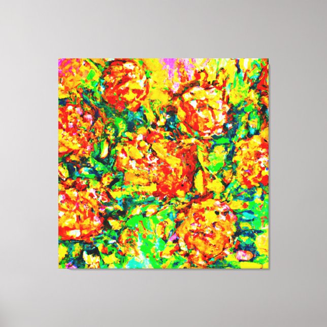 Garden Fresh Patterns Art Canvas Print (Front)