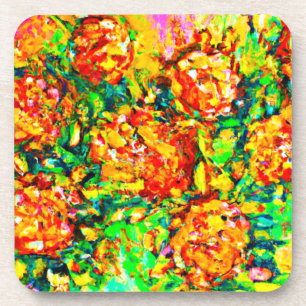 Garden Fresh Patterns Art Coaster
