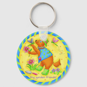 Garden Friends Keychain