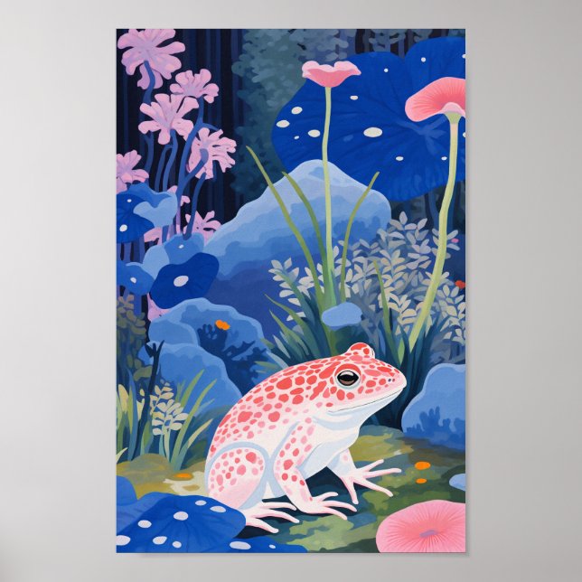 Garden Frog Poster (Front)