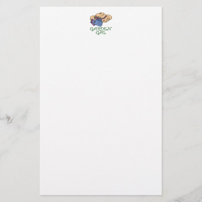 Garden Gal Stationery (Front)