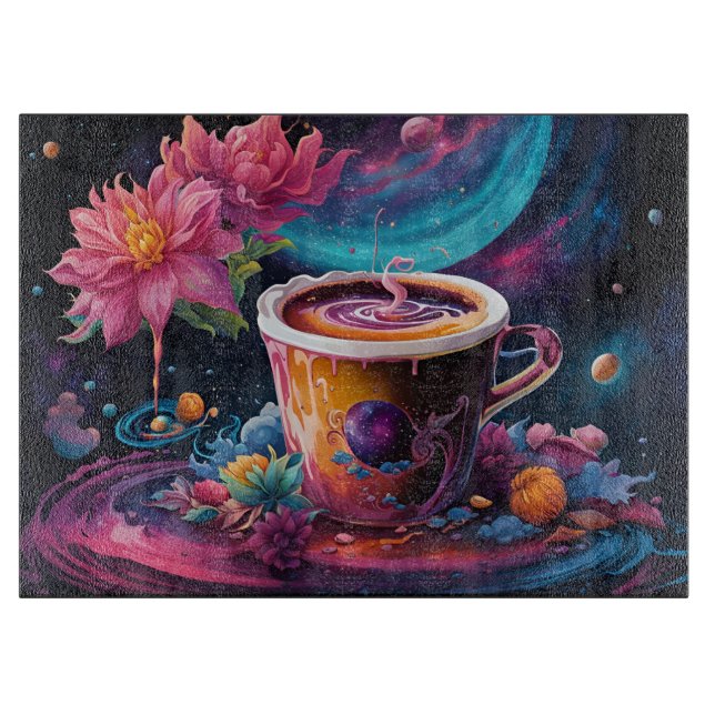 Garden Galaxy Cutting Board (Front)