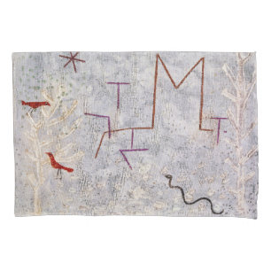 Garden Gate K   Paul Klee   Pillowcase