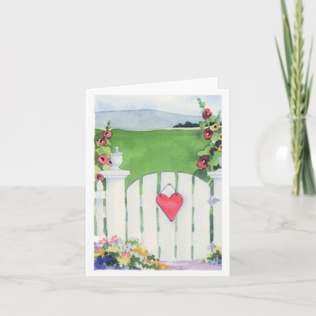 Garden Gate - Note Card (Front)