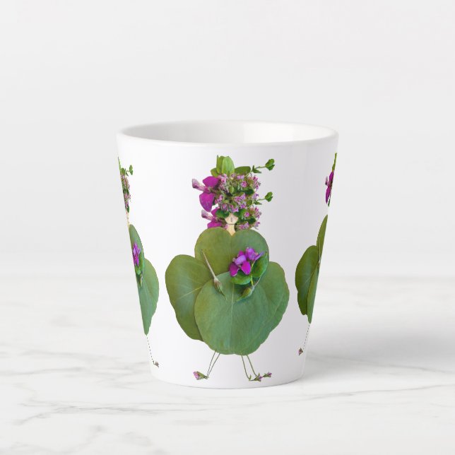 Garden Girl! Latte Mug (Front)