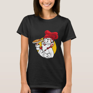 Garden Gnome As Pizza Chef Cooking Gnomes Adventur T-Shirt