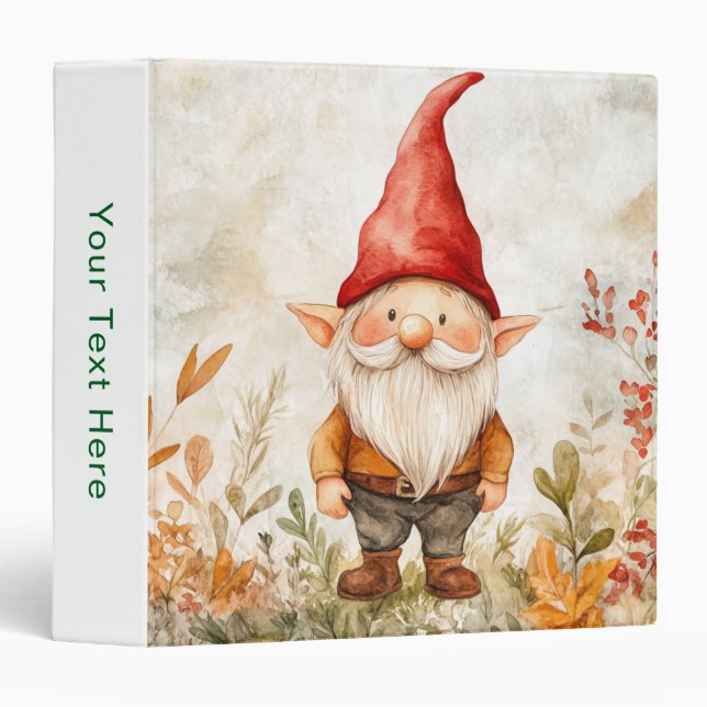 Garden Gnome Binder (Front/Spine)