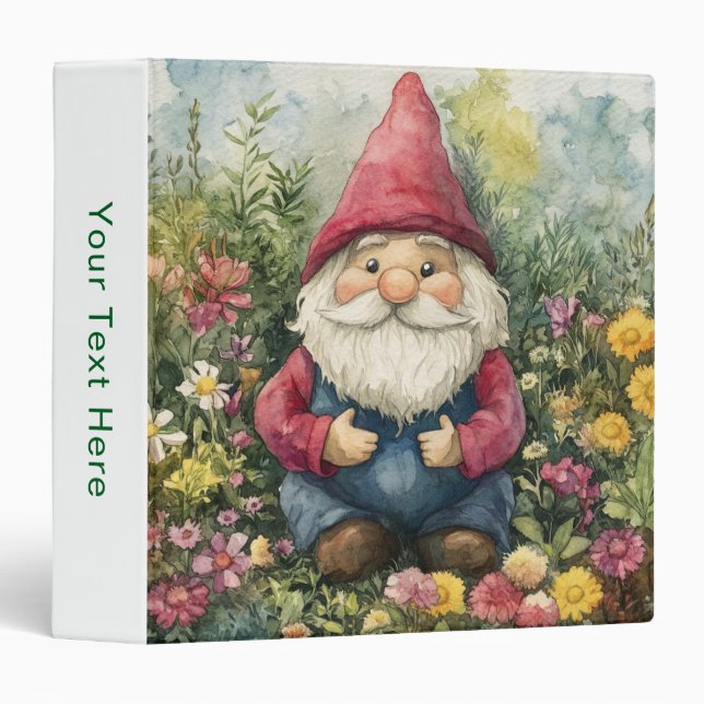 Garden Gnome Binder (Front/Spine)