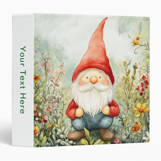 Garden Gnome Binder (Front/Spine)