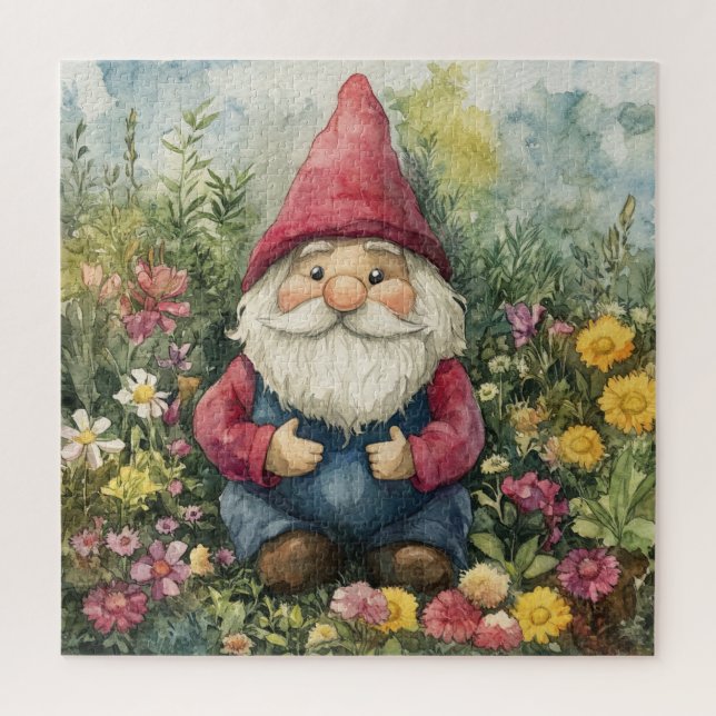 Garden Gnome Jigsaw Puzzle (Vertical)