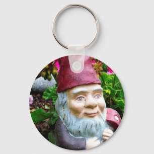 Garden Gnome Keychain