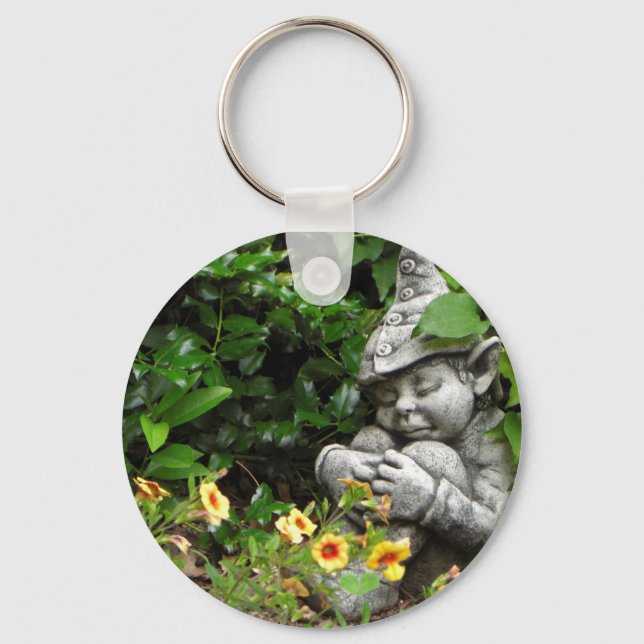 Garden Gnome Keychain (Front)