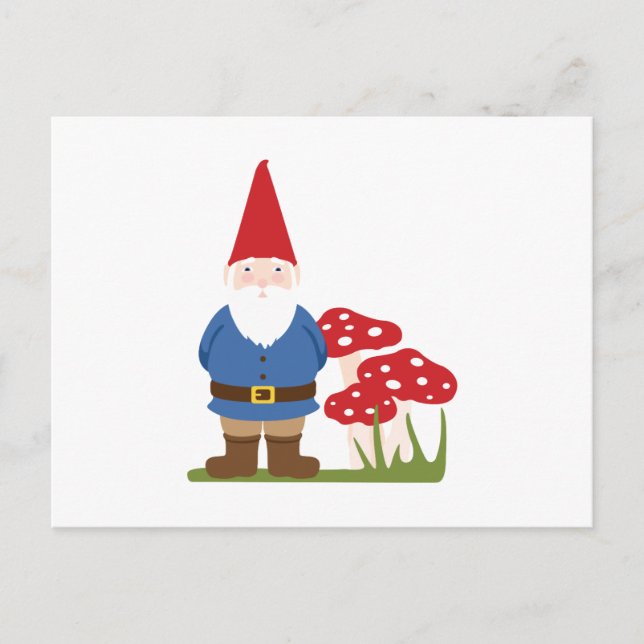 Garden Gnome Postcard (Front)